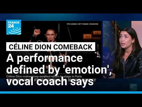 With a performance defined by emotion, Céline Dion brings her story to Paris