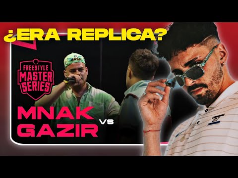 ¿GANABA MNAK? REACCIONANDO GAZIR VS MNAK FMS ESPAÑA J2!