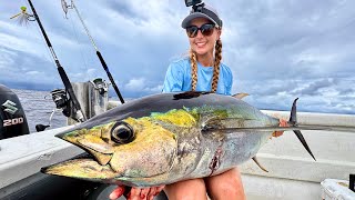Catching Tuna EVERY CAST Tuna Fishing Frenzy (Darien Lodge) Colombian Adventure!