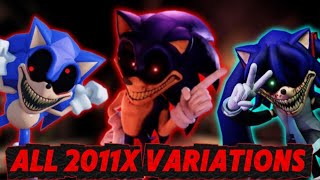I Love ALL Variations Of 2011x! | Sonic.Exe Outcome Memories v0.2