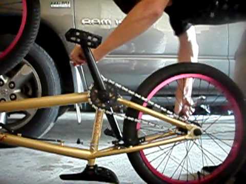 how to tighten bmx chain
