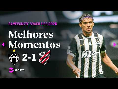 Atlético Mineiro beat Athletico Paranaense 2–1