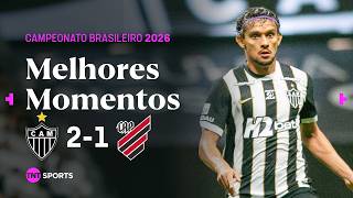 ATLÉTICO MINEIRO 2X1 ATHLETICO PARANAENSE - MELHORES MOMENTOS - BRASILEIRÃO 2026