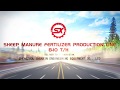 Deliver 8 10 Tons Per Hour Sheep Manure Organic Fertilizer Production Line to Turkmenistan