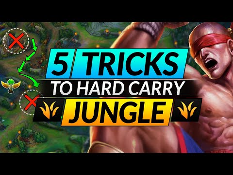 5 Tricks to JUNGLE like a CHALLENGER - How to Turn EVERY GANK into a KILL - LoL Pro Guide