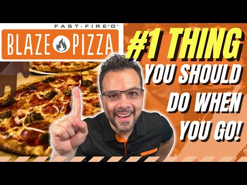 Blaze Pizza, Menifee CA | The #1 Thing You Should Do