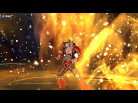 IRON FIST 👊✊ AWAKEN PREVIEW AND BUILD -  WBU - GBR - BEST DEFENDER'S UNIFORM ??| Marvel Future Fight