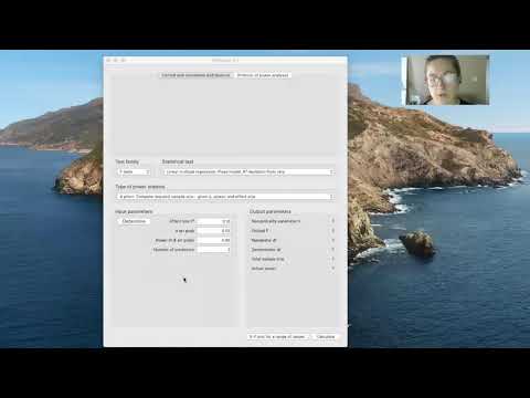 Power Analyses (G*Power Tutorial)