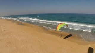 preview picture of video 'Dado beach - Haifa paramotor flight - 10/5/14'