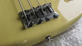 Video thumbnail for Fender 60th Anniversary Precision Bass. A Close up Review. by tallthinkev