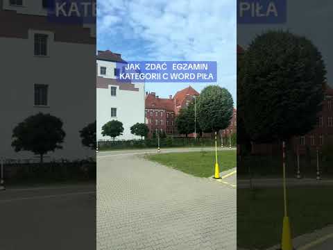 KATEGORIA C PLAC - EGZAMIN WORD PIŁA