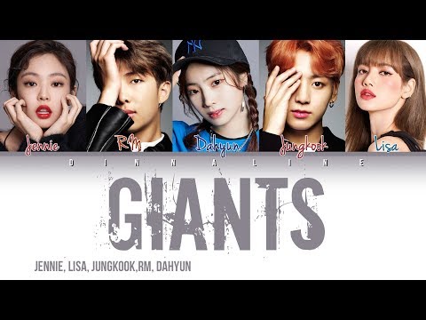 How Would RAP LINE(BP, BTS, TWICE) sing 'GIANTS' byTRUE DAMAGE(Color Lyrics Eng/Rom/Han)(FANMADE)