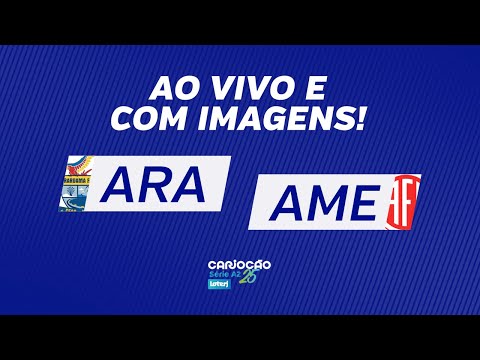 CARIOCÃO SÉRIE A2 LOTERJ - RODADA 10 - ARARUAMA X AMERICA
