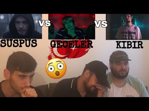First Time Reaction to Turkish Rap Music Videos - CEZA - EZHEL - CONTRA - German/English