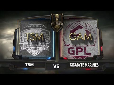MSI 2017 Play In Round2 Day1 Game4 TSM vs GAM