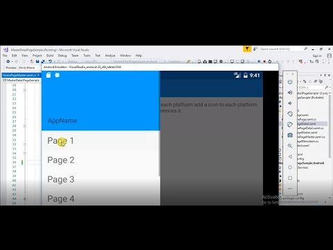 Master Detail Page Xamarin Forms - Learn Xamarin Easily