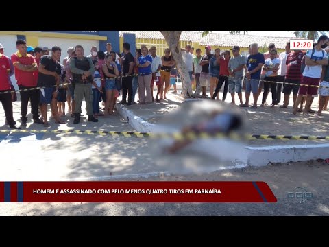 Homem é assassinado com pelo menos quatro tiros em Parnaíba 18 11 2022