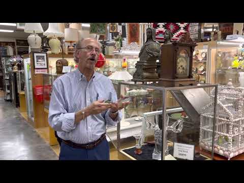 Antique Daum Nancy France Pate De Verre Art Glass at Gannon's Antiques Ft Myers Florida