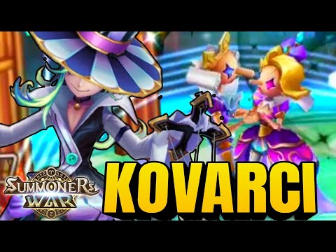 Kovarci when you instantly win the game at turn 1 - Summoners War