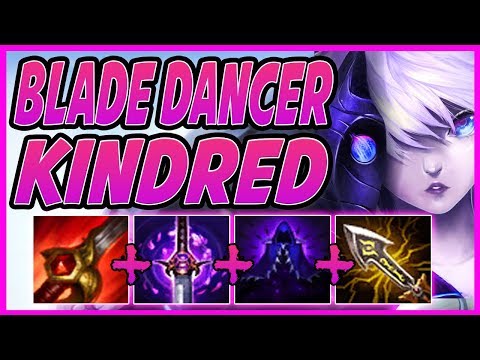 NEW BLADE DANCER KINDRED BUILD MAKES KINDRED AN OP ASSASSIN?! | HoB Kindred - League Of Legends