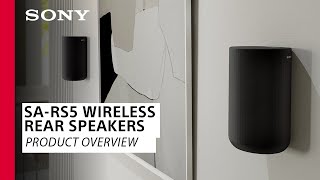 Video thumbnail for Sony | SA-RS5 Wireless Rear Speaker Product Overview by Sony Electronics