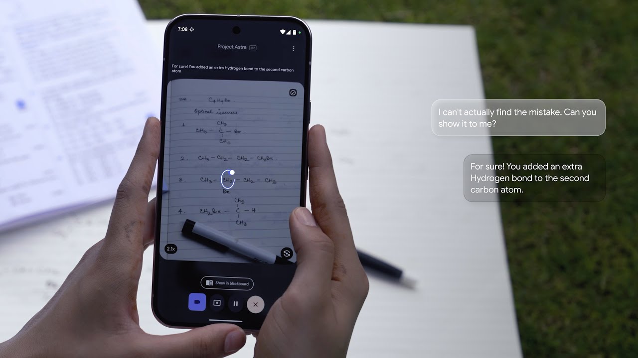 Project Astra | Exploring the Future of Learning with an AI Tutor Research Prototype - YouTube