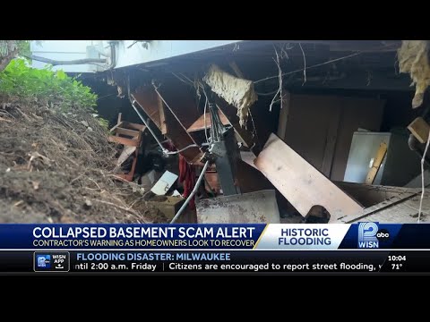 Contractors warn of scams as SE Wisconsin rebuilds after flooding
