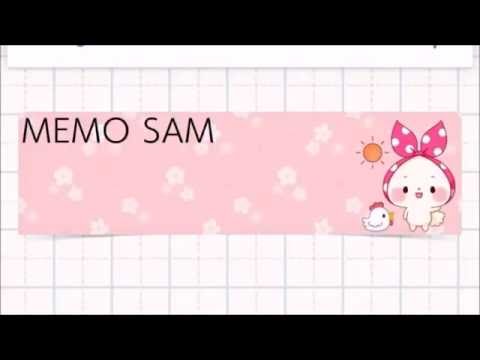 Sticky Note Mochizukin chan Video