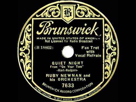 1936 Ruby Newman - Quiet Night (Buddy Clark, vocal)
