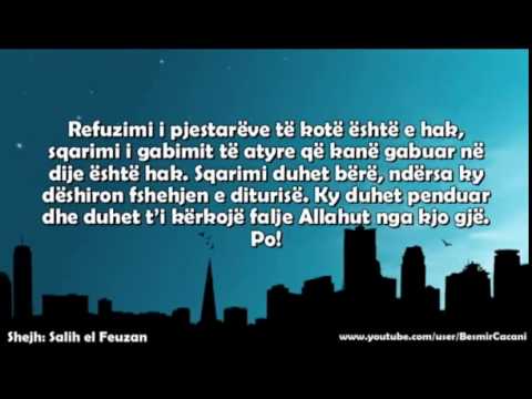 273. Këshillë për ata të cilët hedhin akuza mbi dijetarët të cilët refuzojnë...-Feuzan