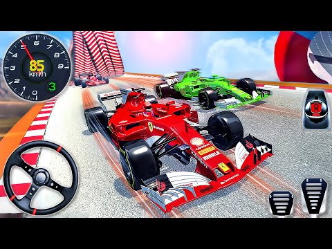Crazy Formula Racing Stunts Simulator - Car Mega Ramp Impossible 3D - Android GamePlay