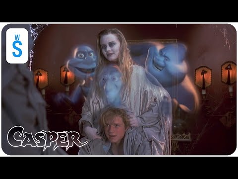 Casper (1995) | Scene: Amber and Vic's prank is thwarted by the Ghostly Trio