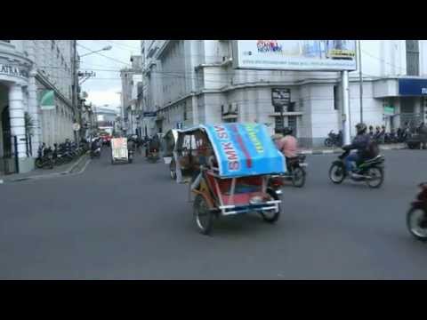 INDONESIA city centre of Medan (hd-video