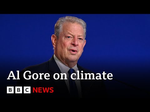 Climate crisis at 'new level of seriousness' says Al Gore - BBC News