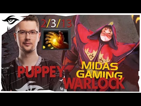 MIDAS GAMING // Secret Puppey Warlock Ranked gameplay