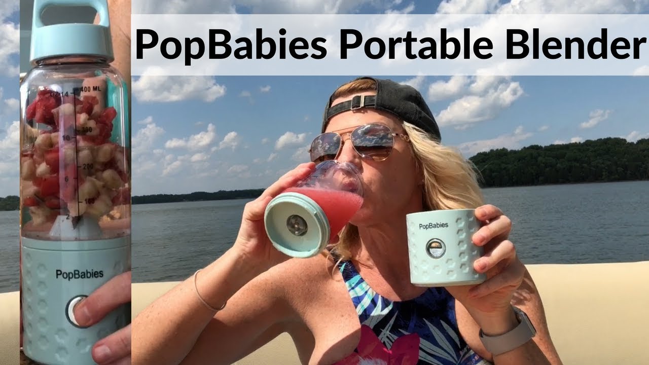PopBabies Rechargeable Best Small Portable Blender