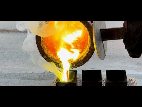 Melting Brass - Bathroom Faucet Meltdown - Trash to Treasure - The Growing Stack