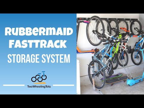 Rubbermaid FastTrack Storage System (Video Demonstration)