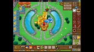 BTD5 Co-op Mode: Special Game "Temple Run"