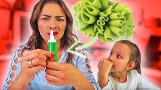 Челлендж ЗУБНАЯ ПАСТА против Обычной Еды Паста со Вкусом Бекона и Васаби // Вики Шоу