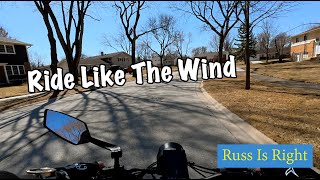 A Windy Day Ebike Ride