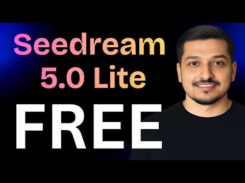 Seedream 5.0 Lite (FREE) — the next generation of AI image creation is here