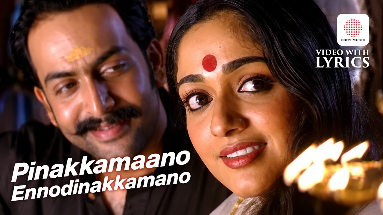 Prithviraj's Pinakkamaano Ennodinakkamano Video With Lyrics | Ananthabhadram | Kavya Madhavan