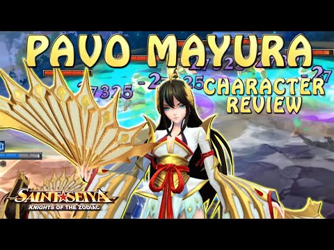 PAVO MAYURA! FULL WAIFU CHARACTER REVIEW! FANCY TURKEY! Saint Seiya Awakening
