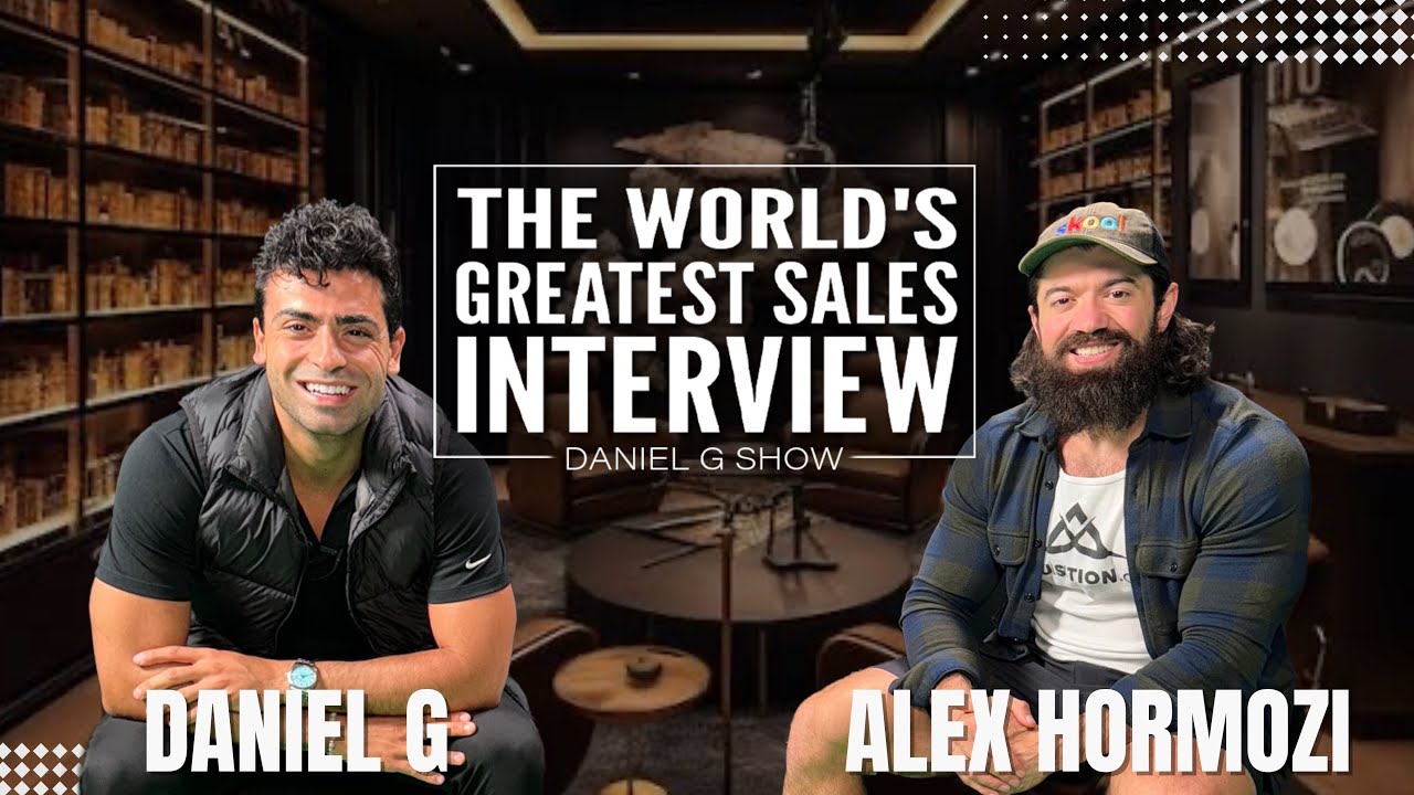 The World's Greatest Sales Interview with Alex Hormozi and Daniel G “Off the stage Episode 10”