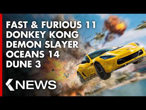 Donkey Kong Film, Fast & Furious 11, Demon Slayer Live-Action, Ocean's 14, Dune 3... KinoCheck News