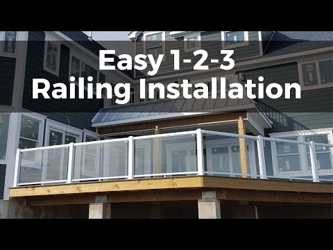 Easy Installation of Aluminum Railing