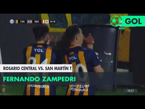 Fernando Zampedri (2-0) Rosario Central vs San Martín T | Fecha 3 - Superliga Argentina 2018/2019