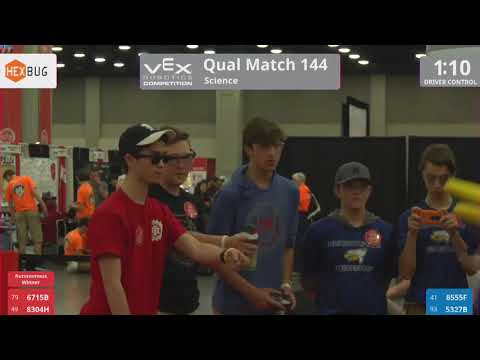 2017 VRC Sci Q144 - 6715B 8304H vs 8555F 5327B - 49 to 14