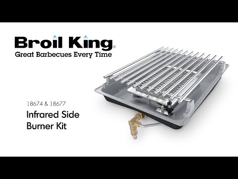 Sidebrenner Broil King Infrarød